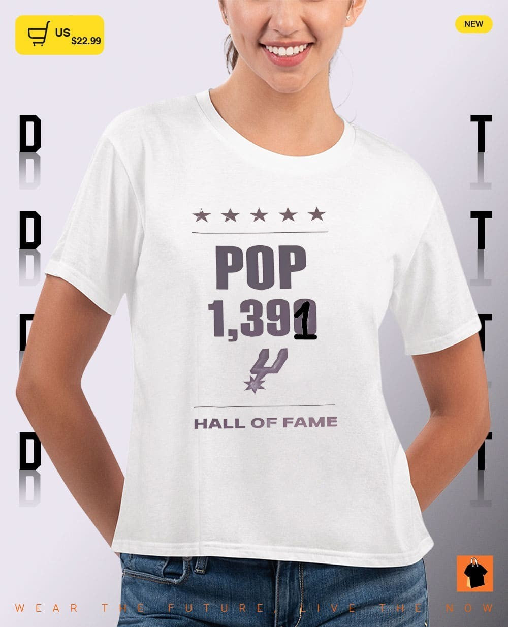 Gregg Popovich San Antonio Spurs 1 391 Hall of Fame Basketball 2026 shirt
