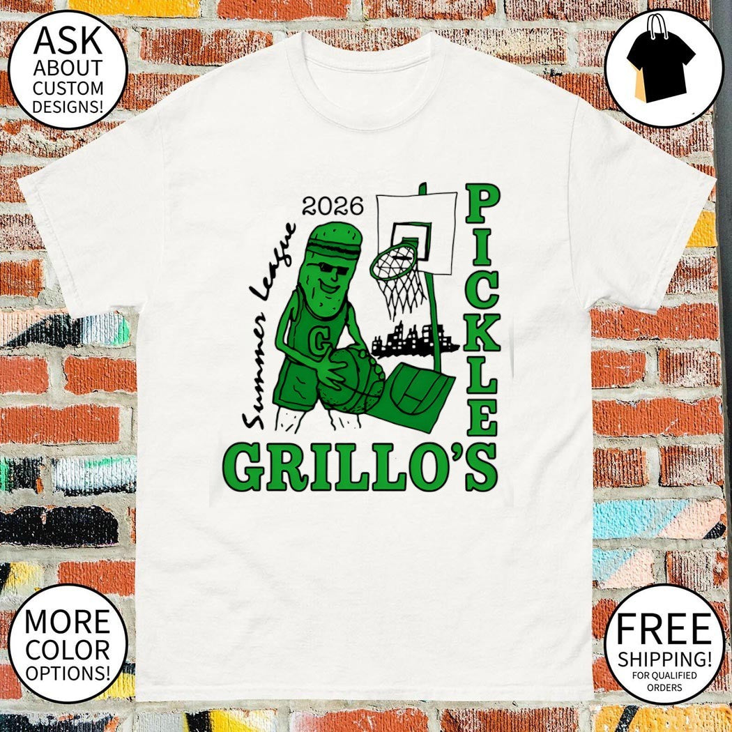 Grillo’s Pickles Hoops Summer League 2026 Basketball shirt