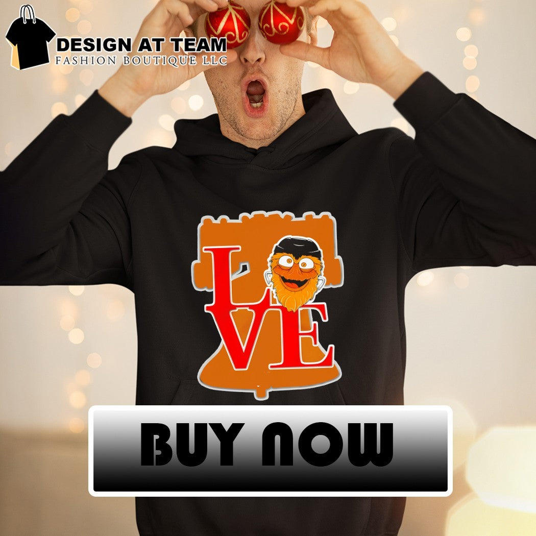 Gritty Love Philadelphia Flyers Hockey mascot NHL 2026 shirt
