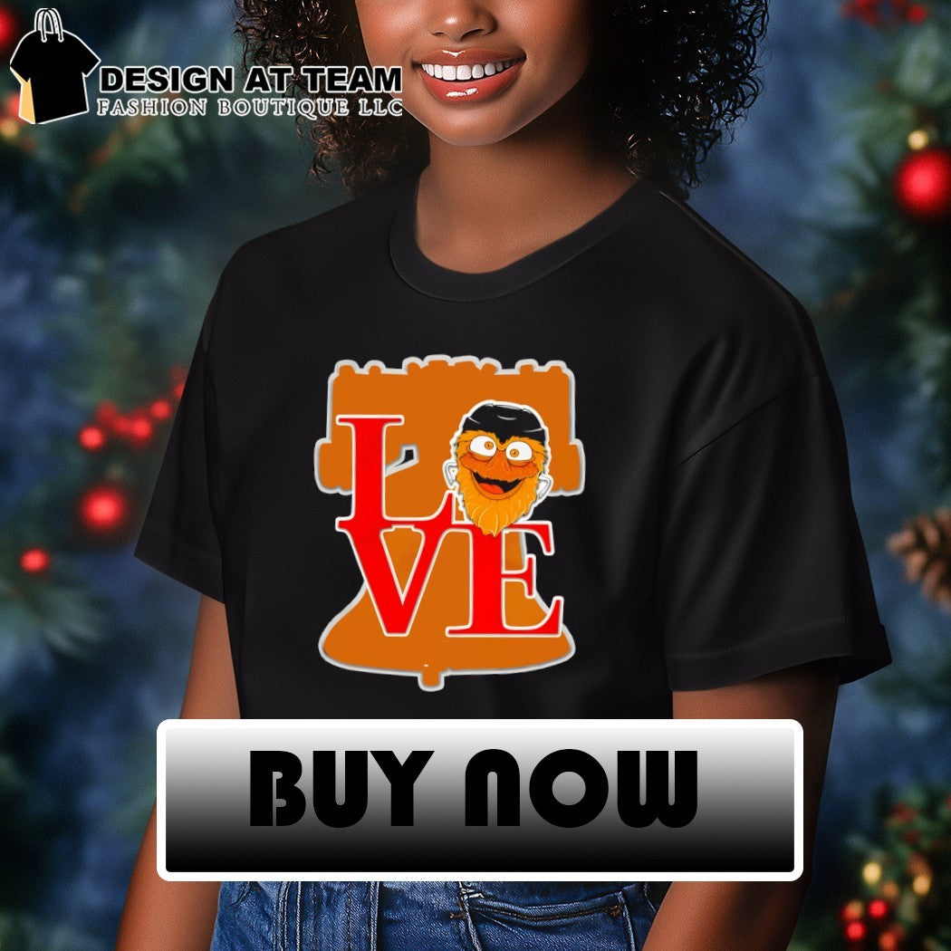 Gritty Love Philadelphia Flyers Hockey mascot NHL 2026 shirt