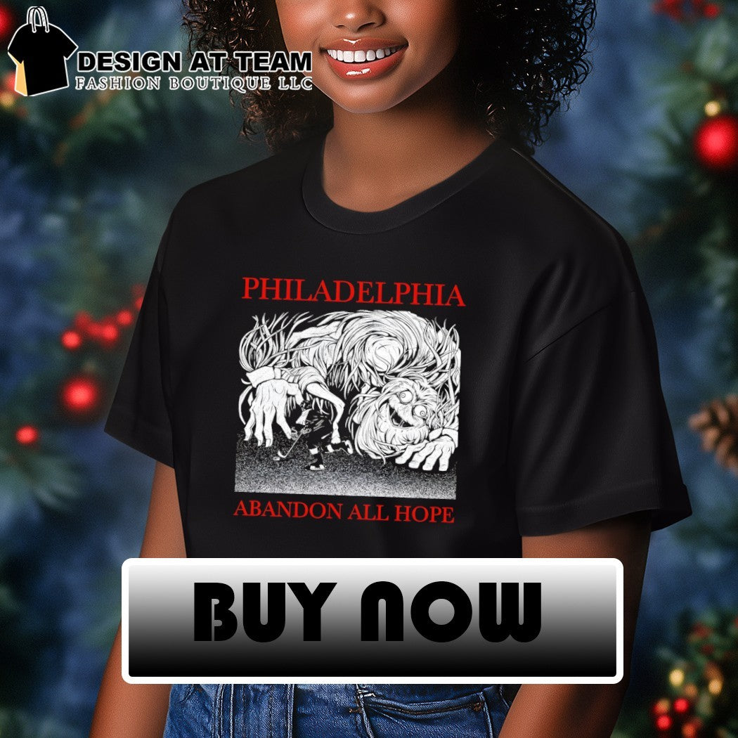 Gritty Philadelphia Flyers Hockey Abandon All Hope NHL Stanley Cup Playoffs 2026 shirt