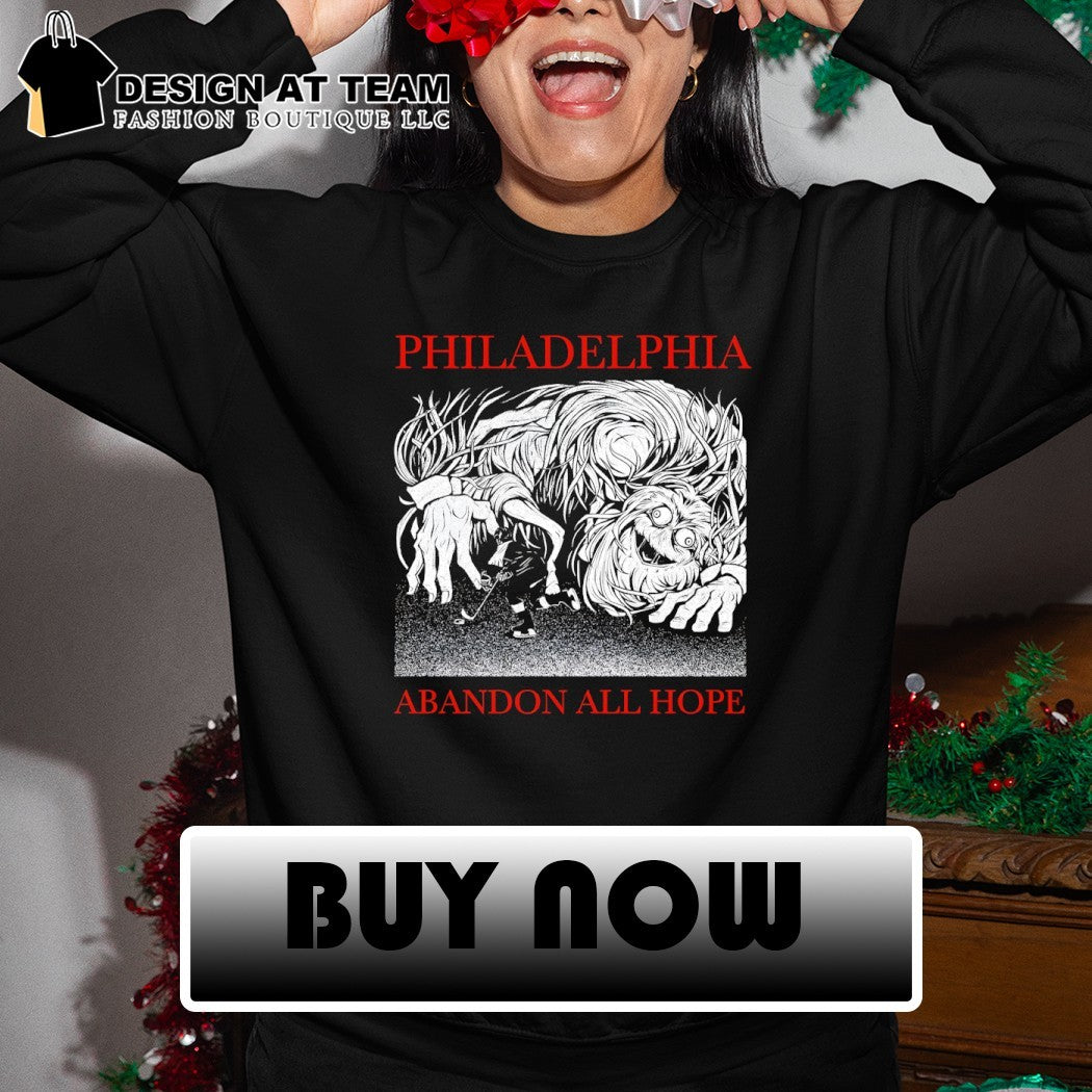 Gritty Philadelphia Flyers Hockey Abandon All Hope NHL Stanley Cup Playoffs 2026 shirt