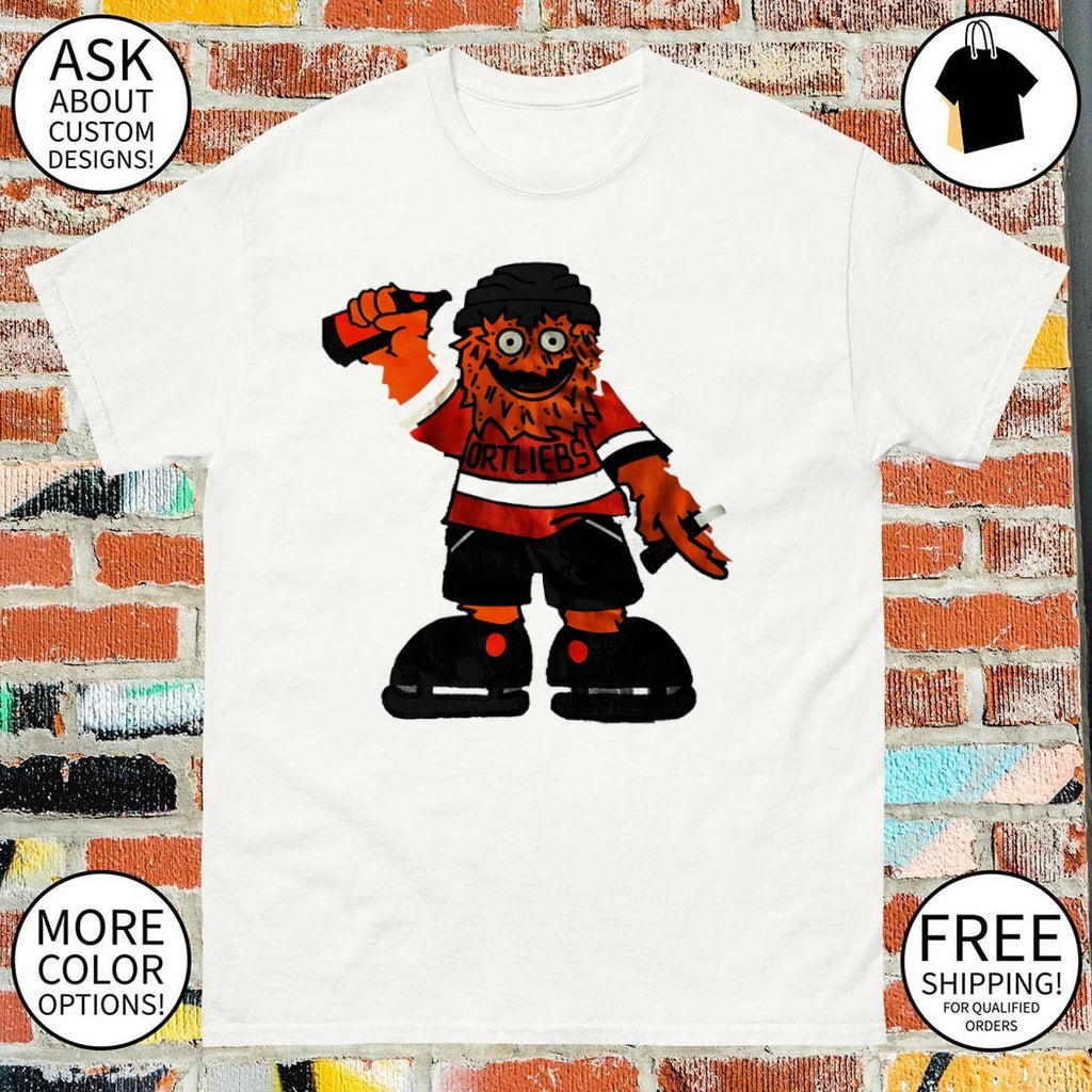 Gritty Philadelphia Flyers Hockey Club Ortlieb shirt