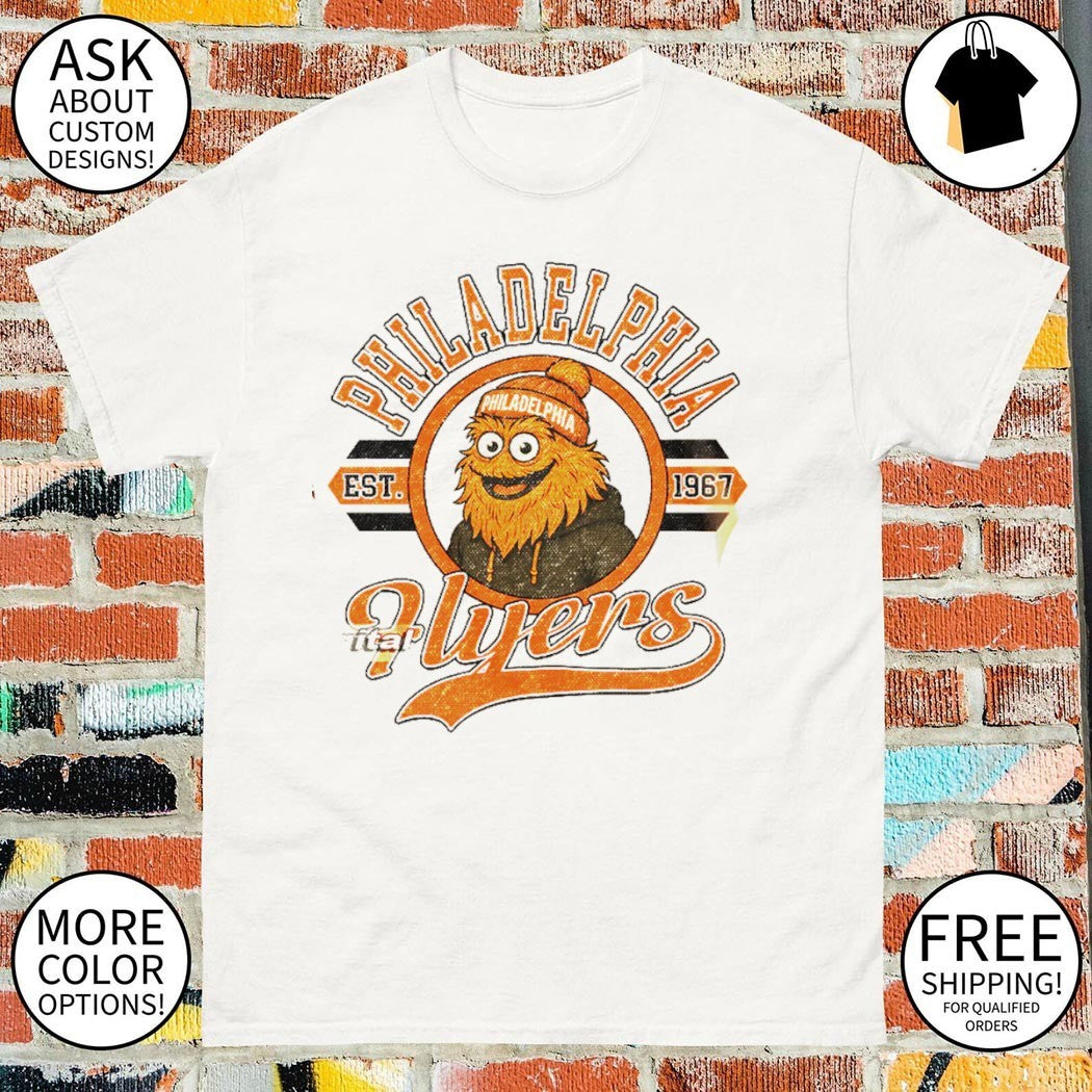 Gritty Philadelphia Flyers Hockey est 1967 NHL 2026 vintage shirt