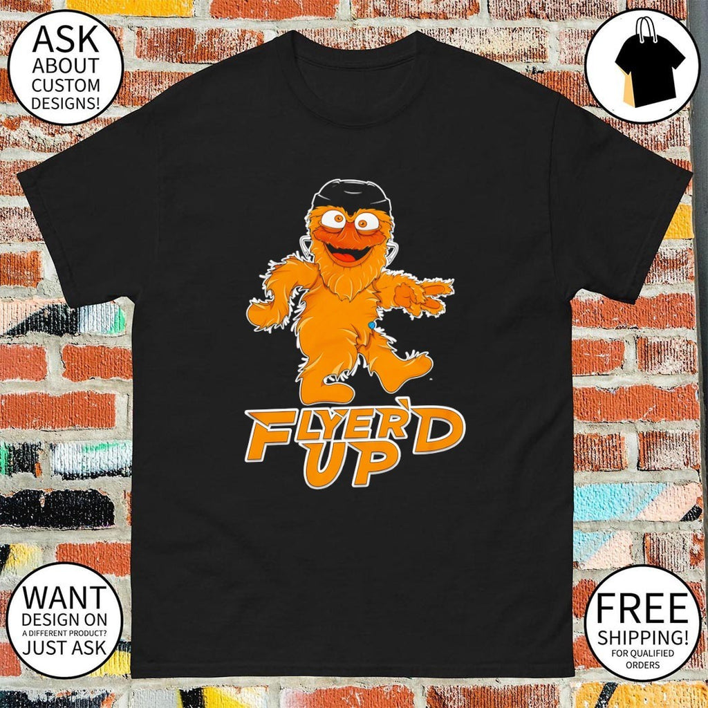 Gritty Philadelphia Flyers Hockey mascot Flyer’d Up 2026 shirt