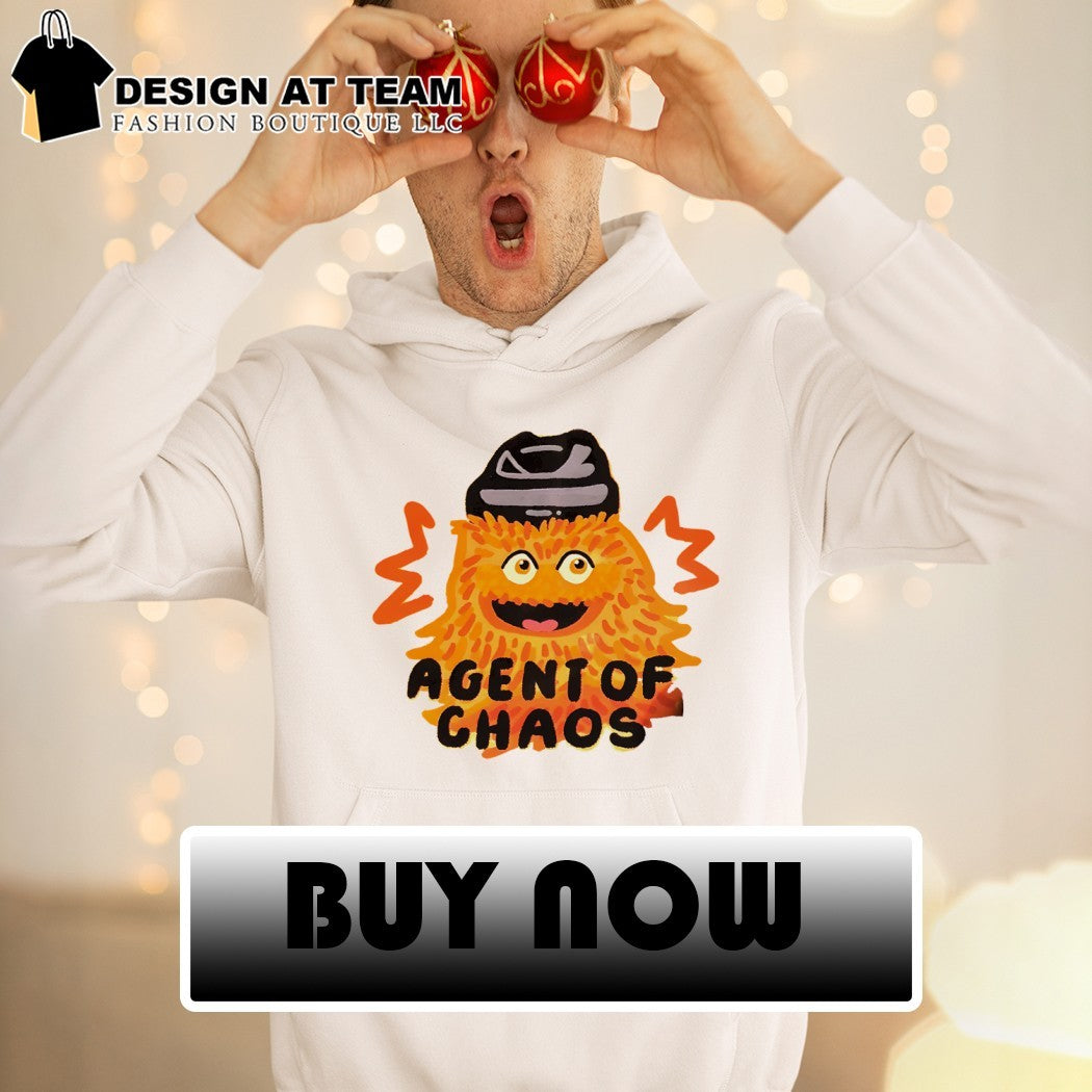 Gritty Philadelphia Flyers mascot agent of chaos shirt