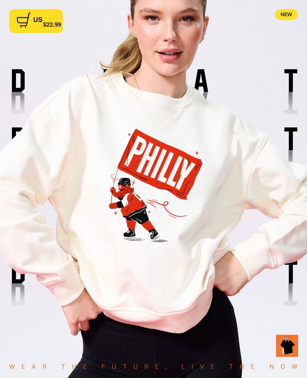 Gritty Philly Flag Philadelphia Flyers Hockey shirt