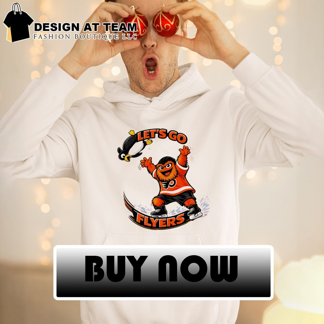 Gritty Throwdown Philadelphia Flyers vs. Pittsburgh Penguins let’s go Flyers shirt