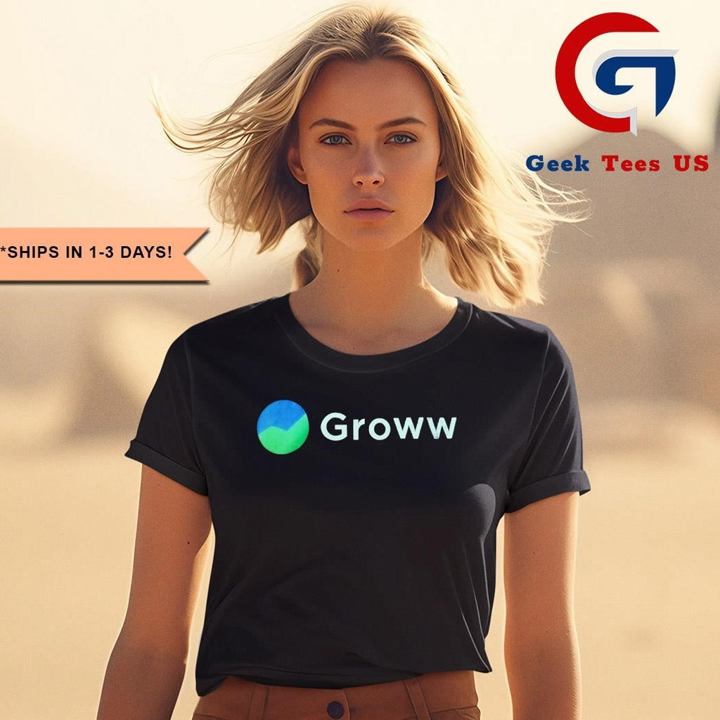 Groww financial service logoshirt
