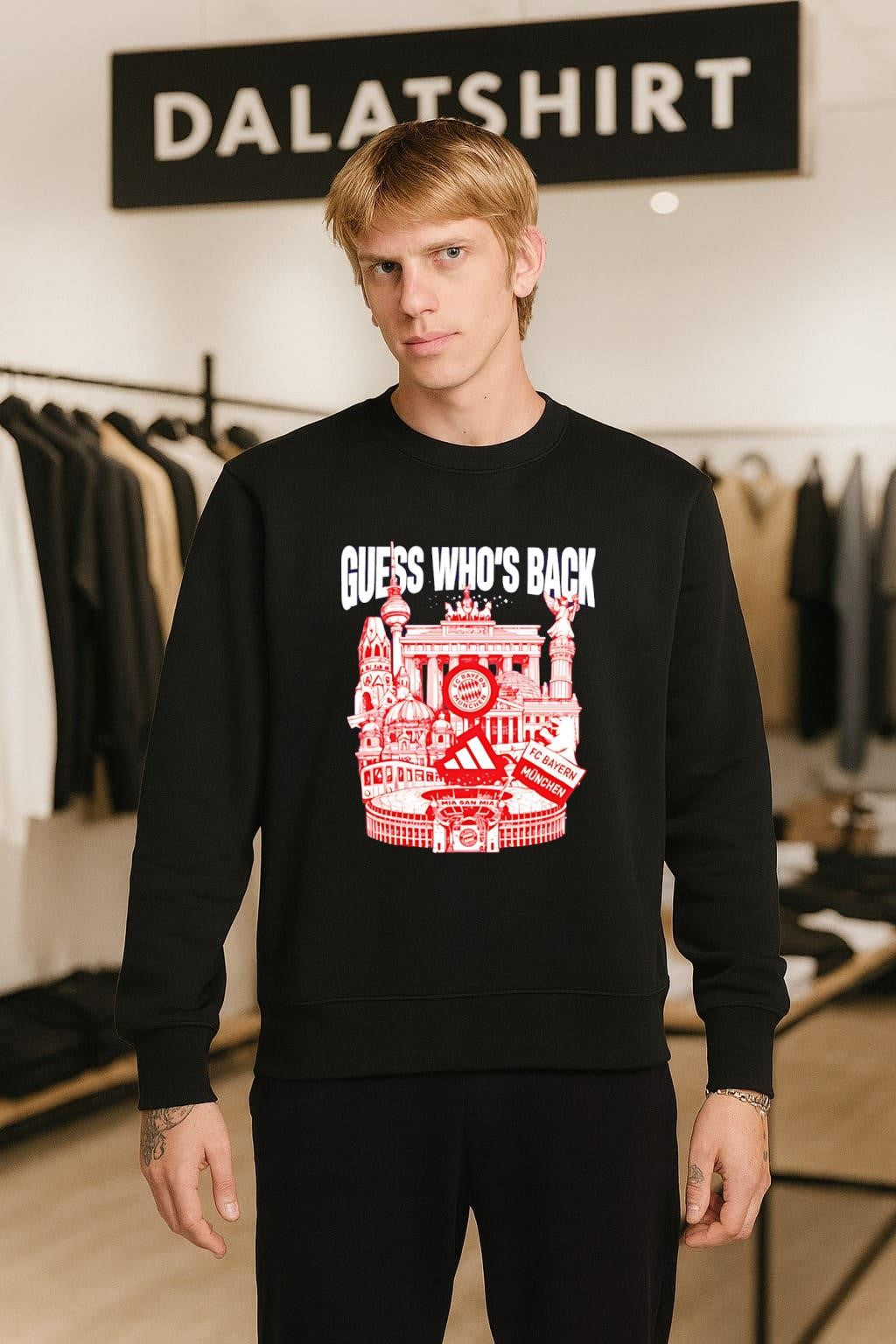 Guess Whos Back FC Bayern Munchen Germany Landmarks shirt