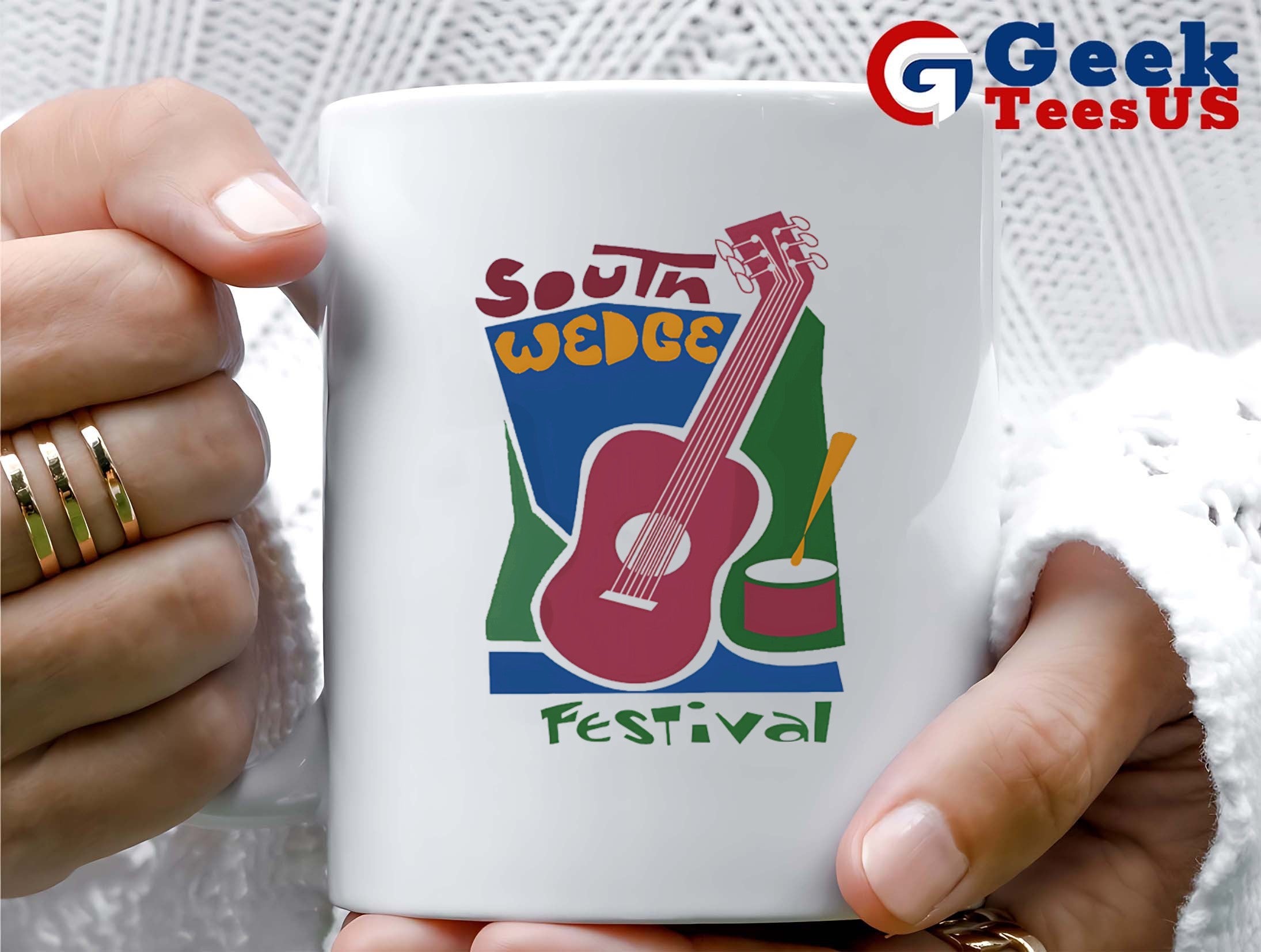 Guitar South wedge festival shirt