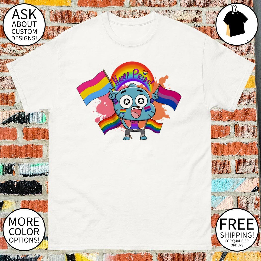 Gumball Watterson Happy Pride Month 2026 shirt