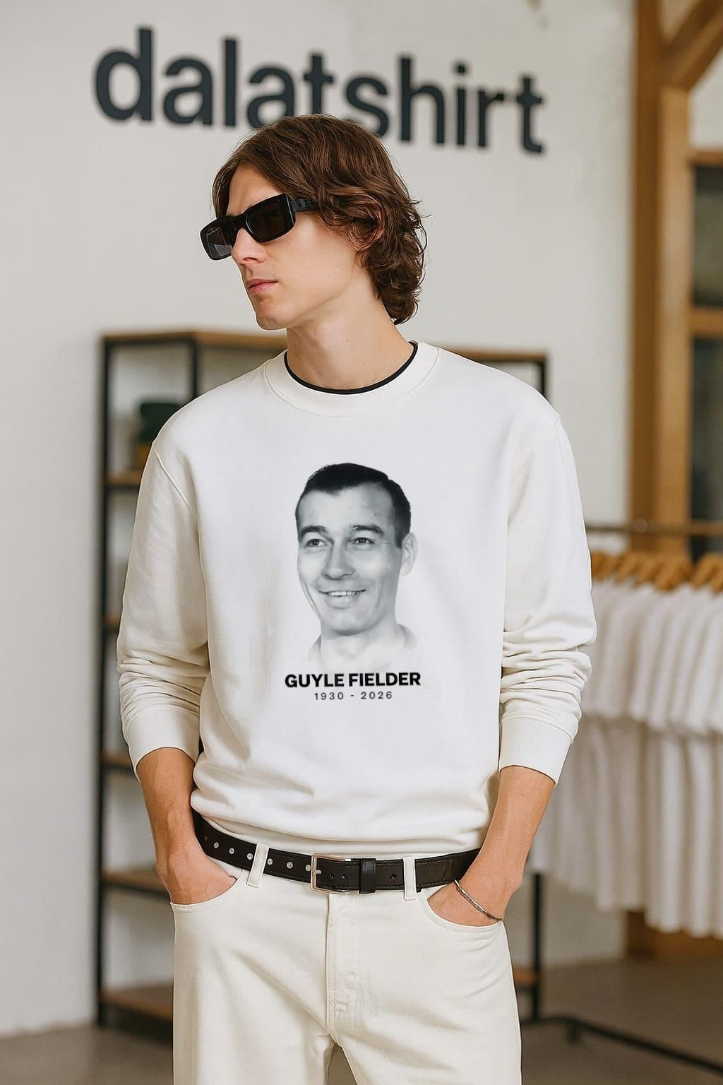 Guyle Fielder 1930 – 2026 hockey legend memorial shirt