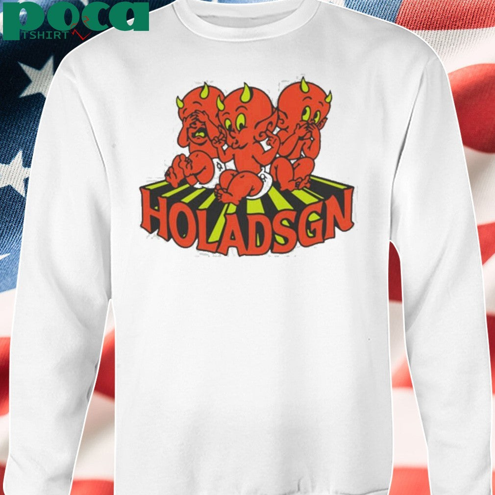 HOLADSGN Three Devils Graphic shirt