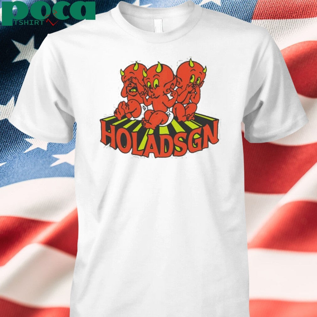 HOLADSGN Three Devils Graphic shirt