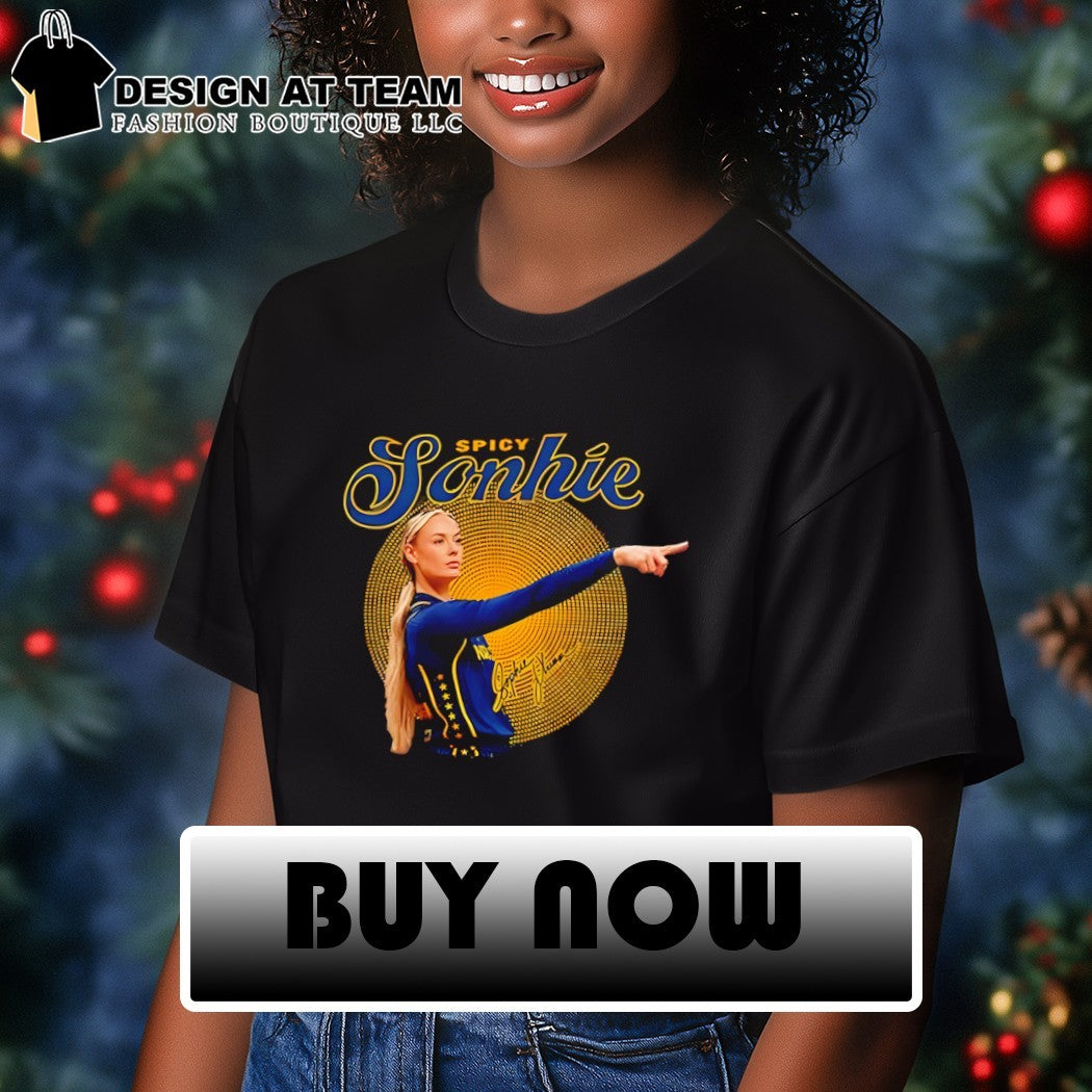 Spicy Sonhie signature Sophie Cunningham Indiana Fever Basketball shirt