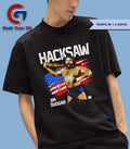 Hacksaw Jim Duggen American flag signature shirt