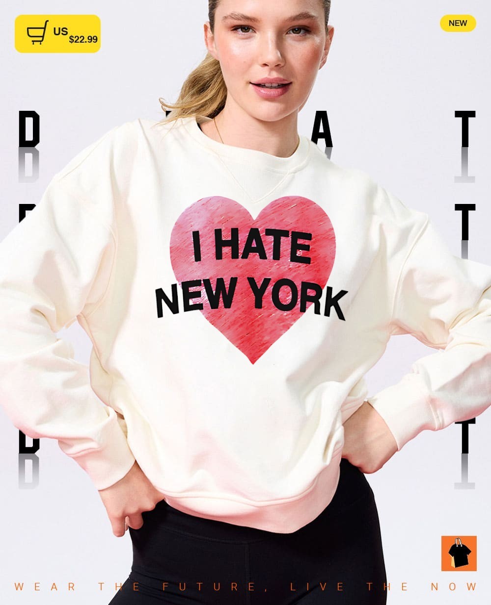 Hailey Van Lith I hate New York shirt