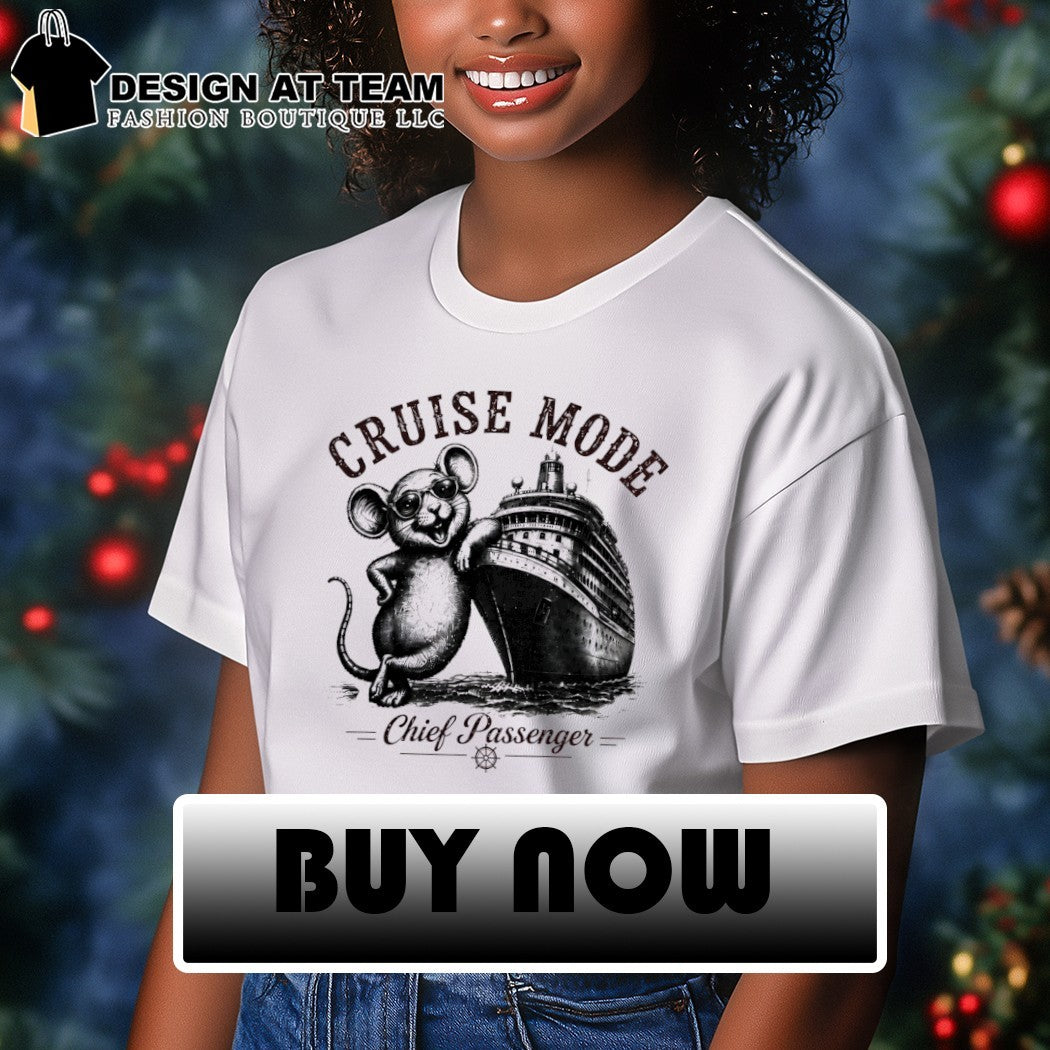 Hantavirus Cruise Mouse Meme cruise mode chief passenger shirt