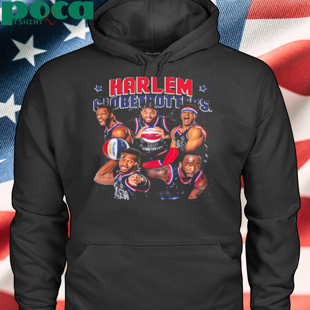 Harlem Globetrotters Basketball Colorful Team Photo shirt