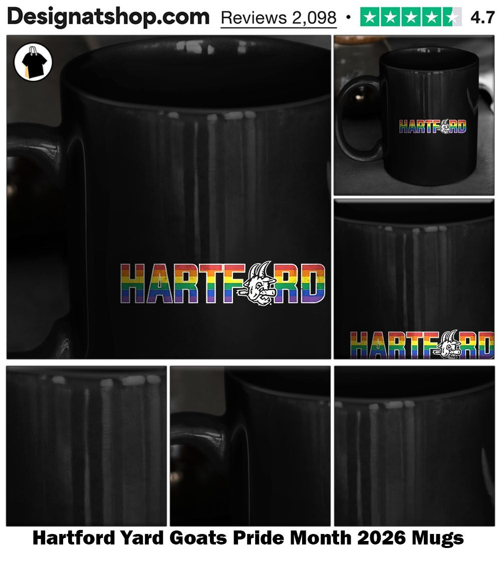 Hartford Yard Goats Pride Month 2026 shirt