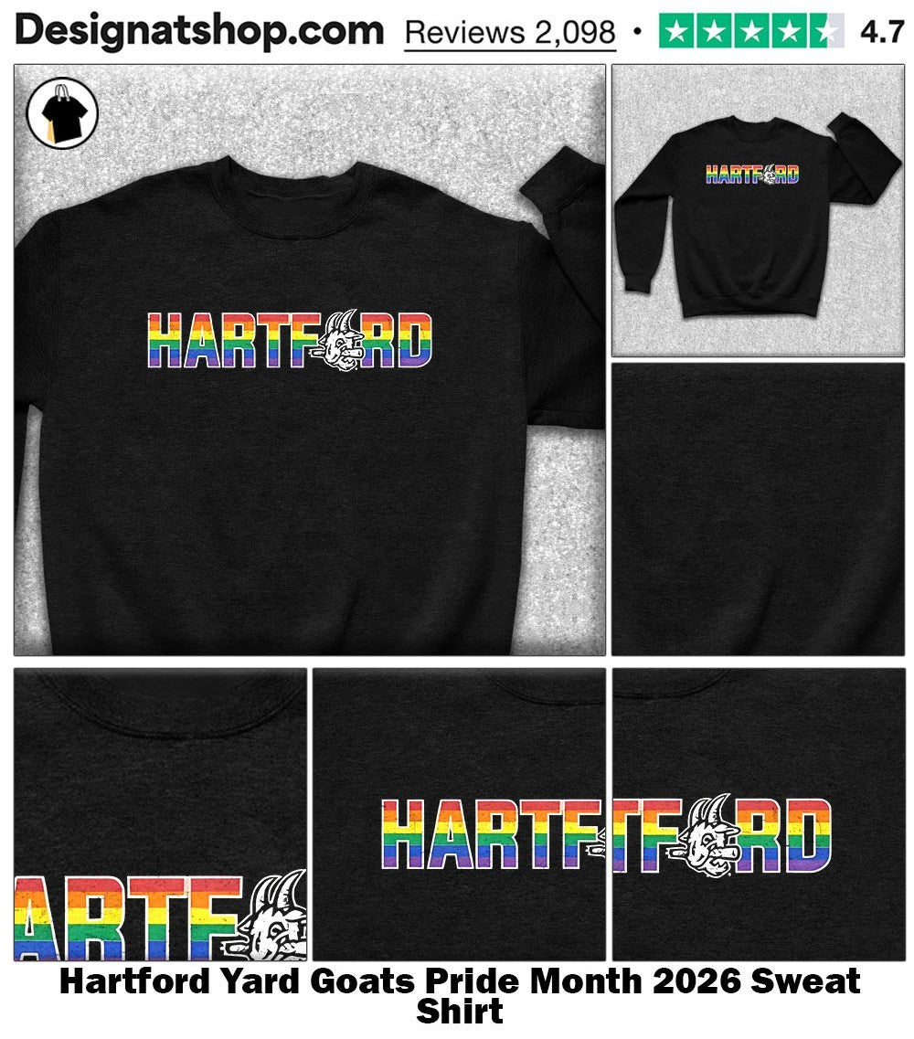 Hartford Yard Goats Pride Month 2026 shirt