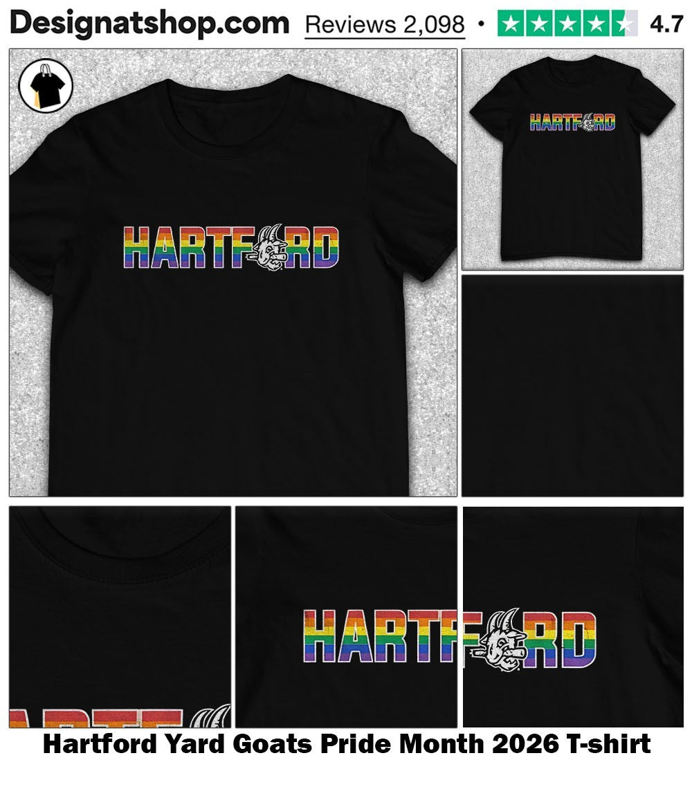 Hartford Yard Goats Pride Month 2026 shirt