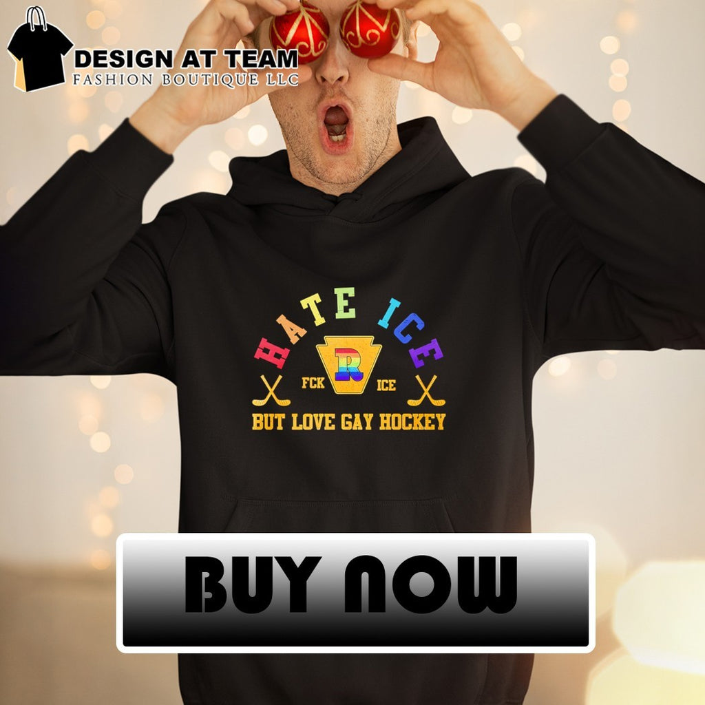 Hate Ice but love Gay Hockey LGBT 2026 shirt