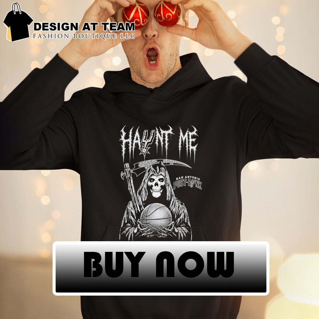 Haunt Me Post Punk Grim Reaper San Antonio Spurs Basketball NBA 2026 vintage shirt