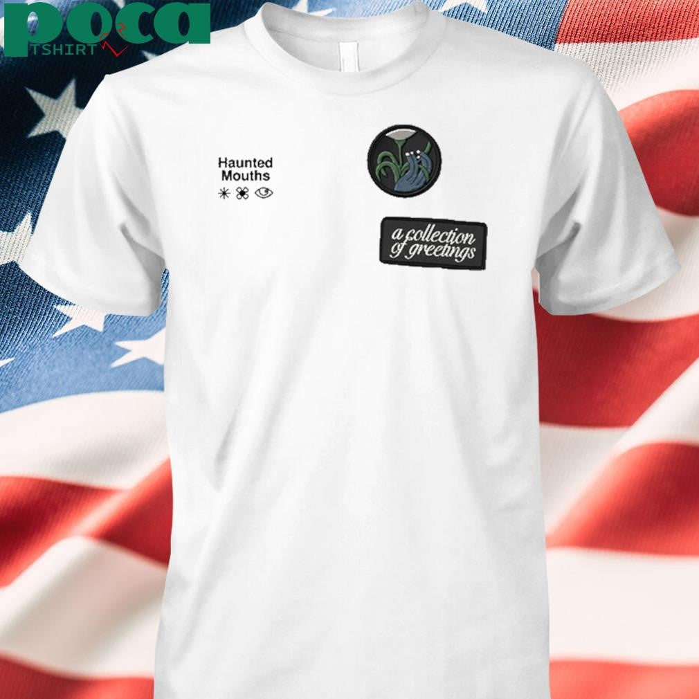Haunted Mouths Patches Asphalt shirt