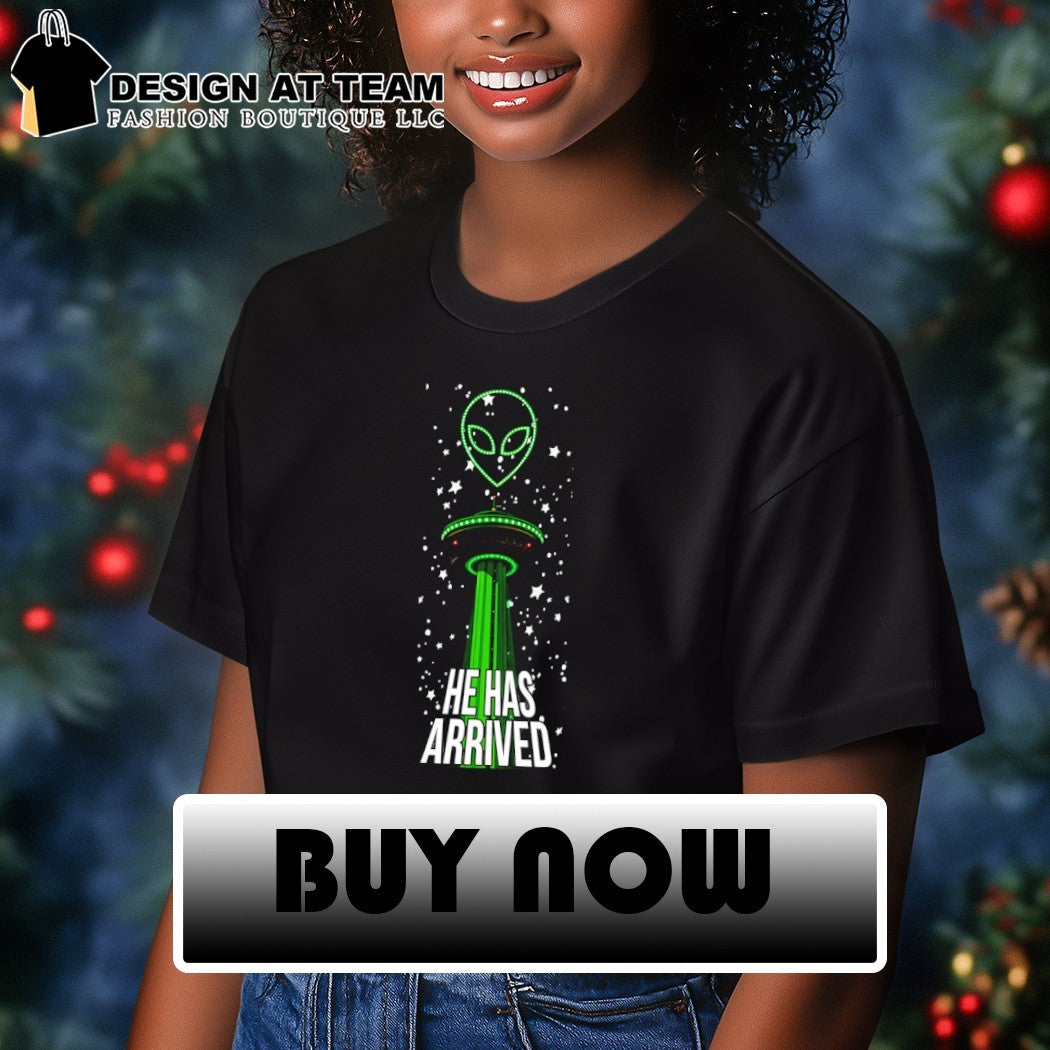 He Has Arrived Alien Victor Wembanyama San Antonio Spurs Basketball NBA 2026 shirt