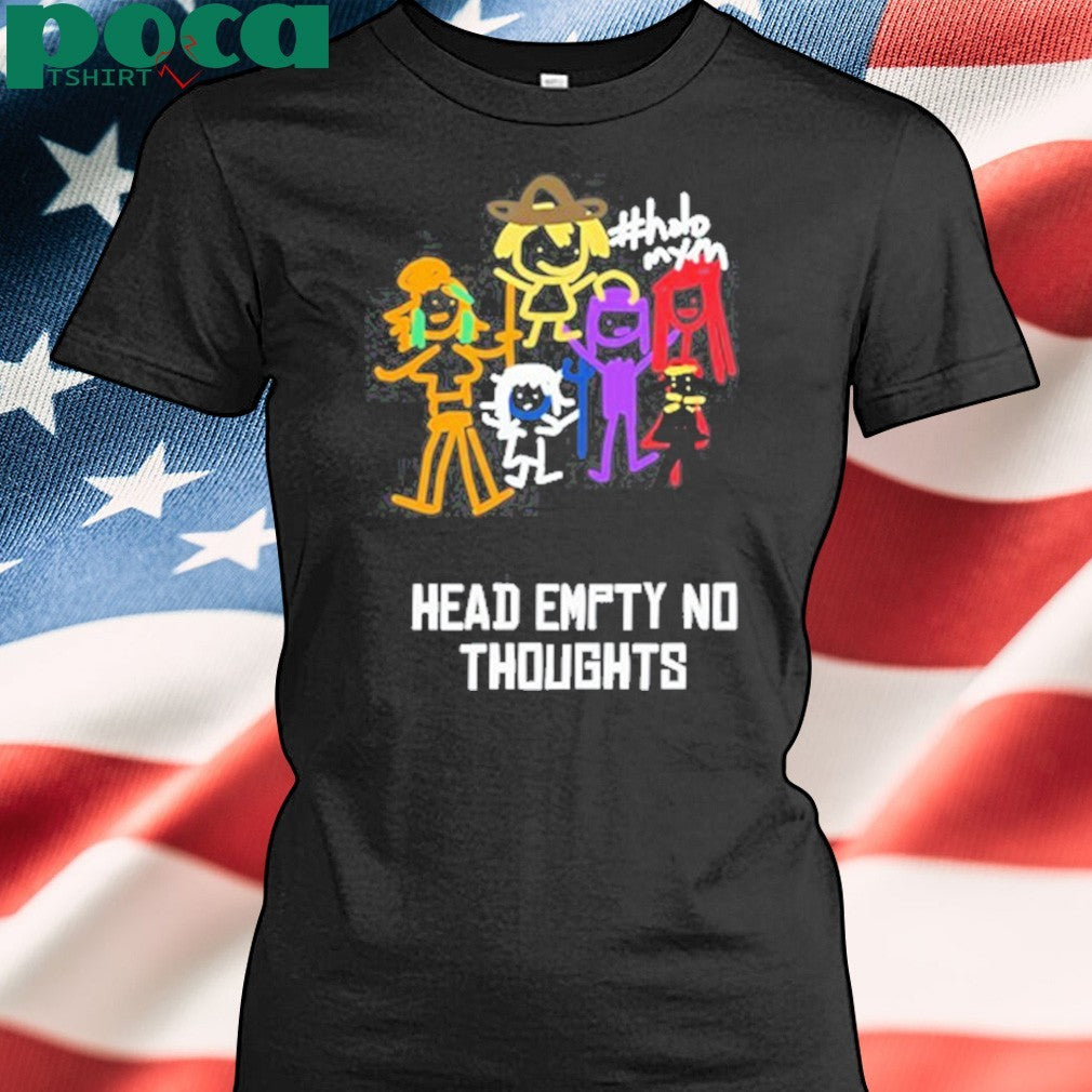 Head Empty No Thoughts Hololive Shirt