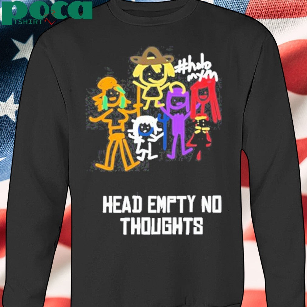 Head Empty No Thoughts Hololive Shirt