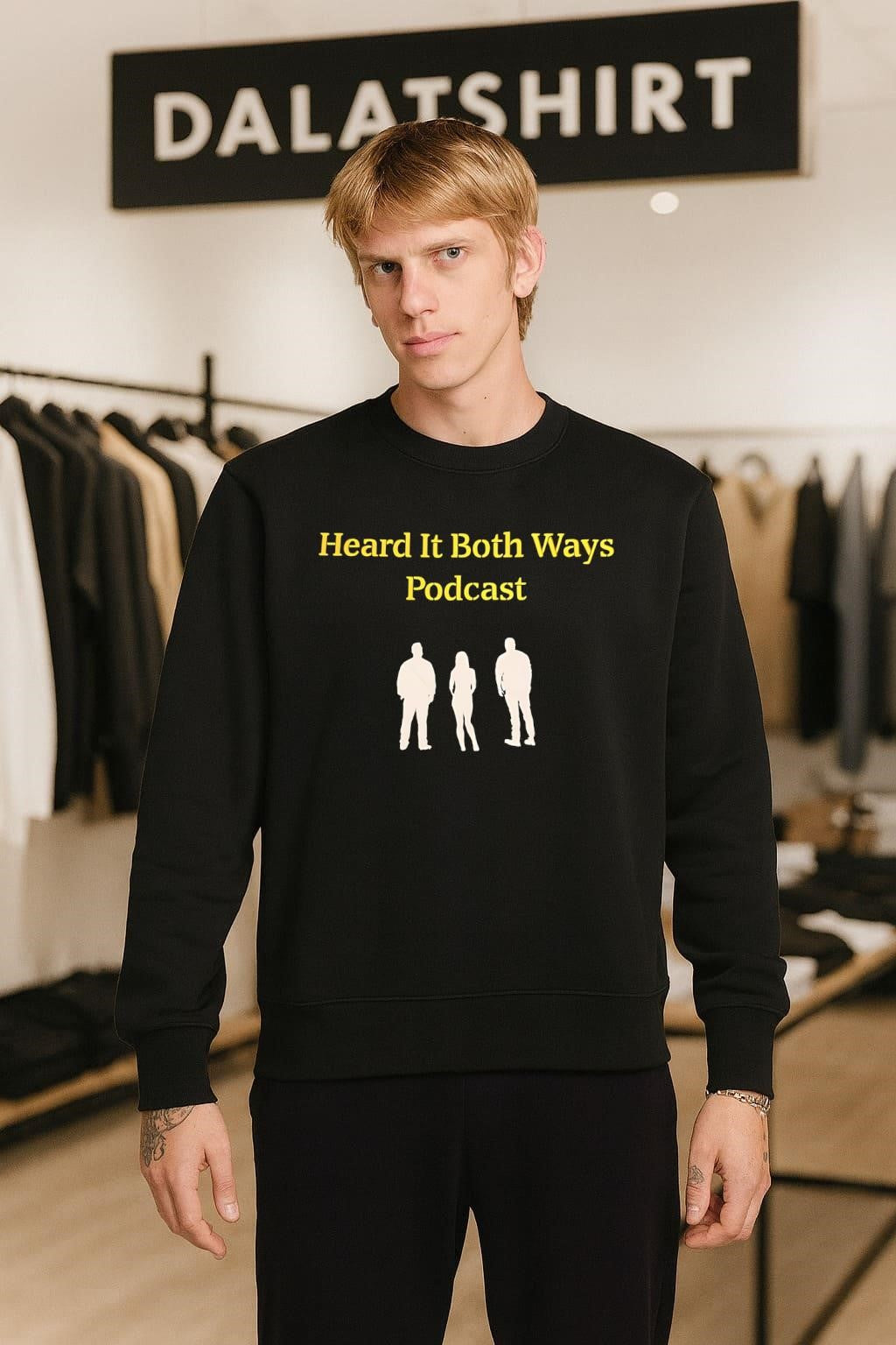 Heard It Both Ways Podcast Silhouette shirt