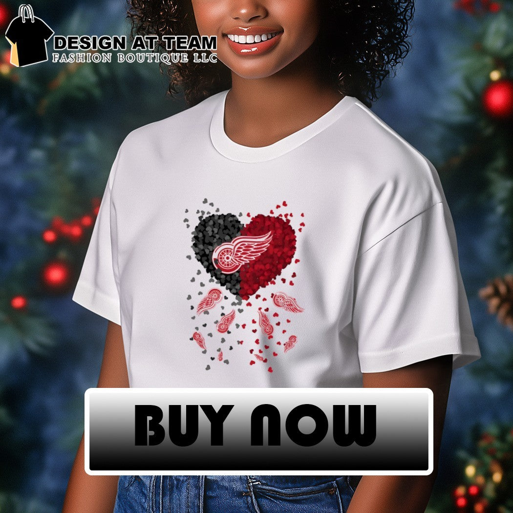 Heart of Detroit Red Wings Hockey NHL 2026 shirt