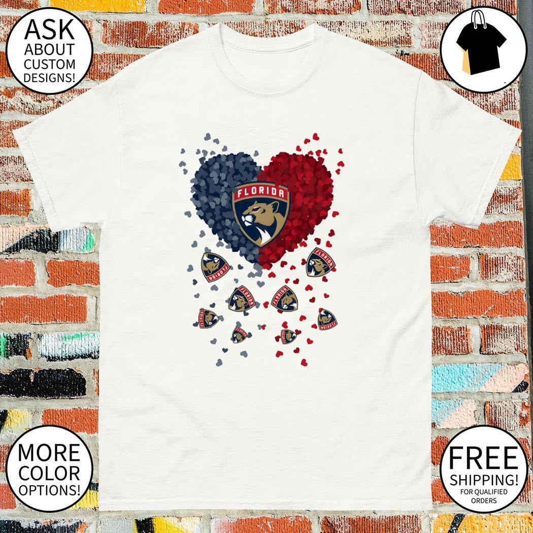Heart of Florida Panthers Hockey NHL 2026 shirt