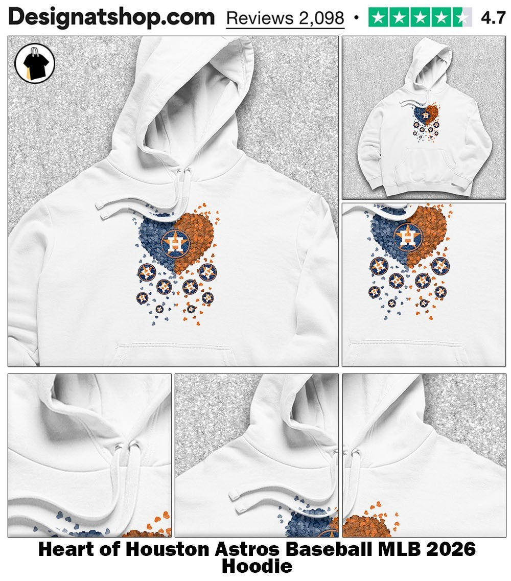 Heart of Houston Astros Baseball MLB 2026 shirt