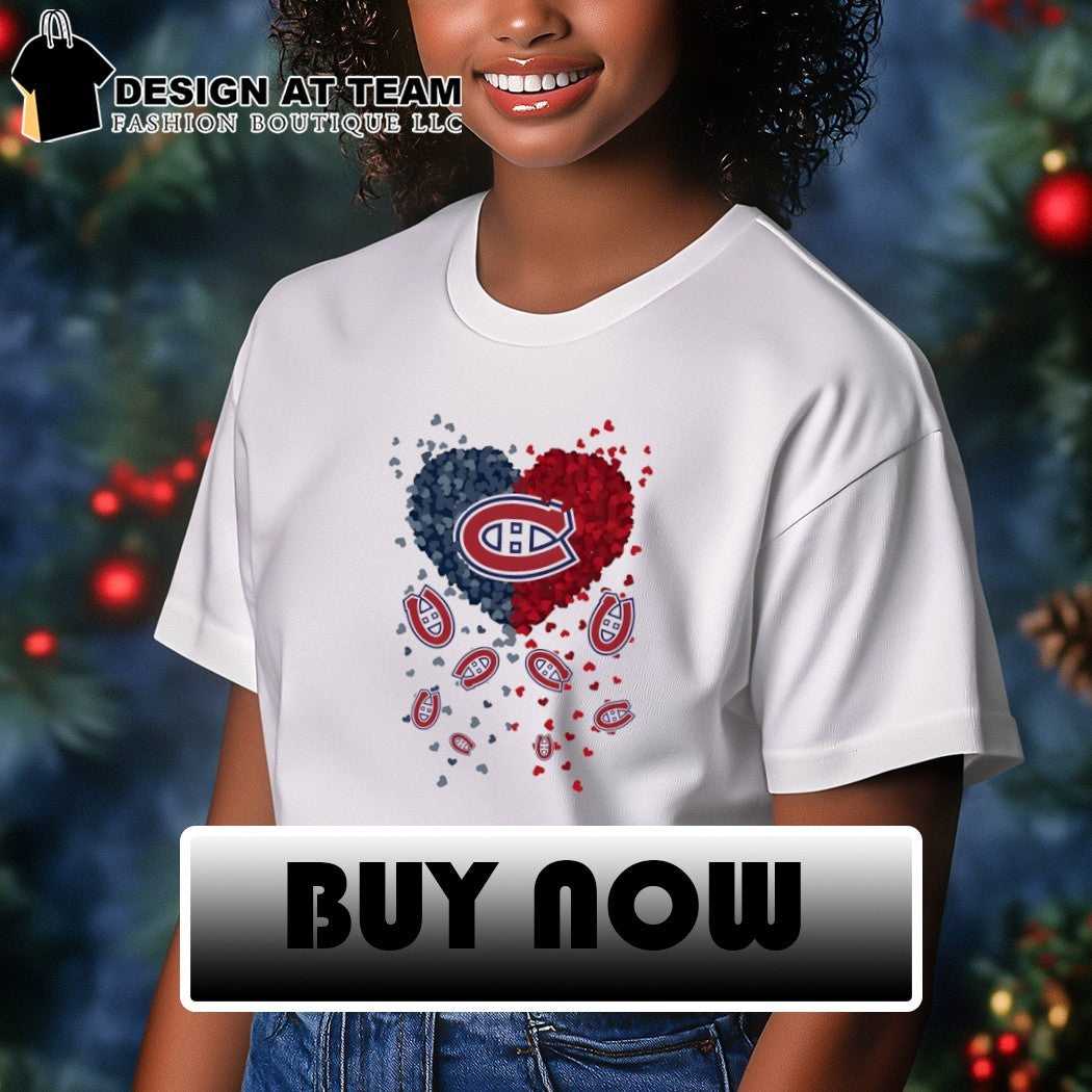 Heart of Montreal Canadiens Hockey NHL 2026 shirt
