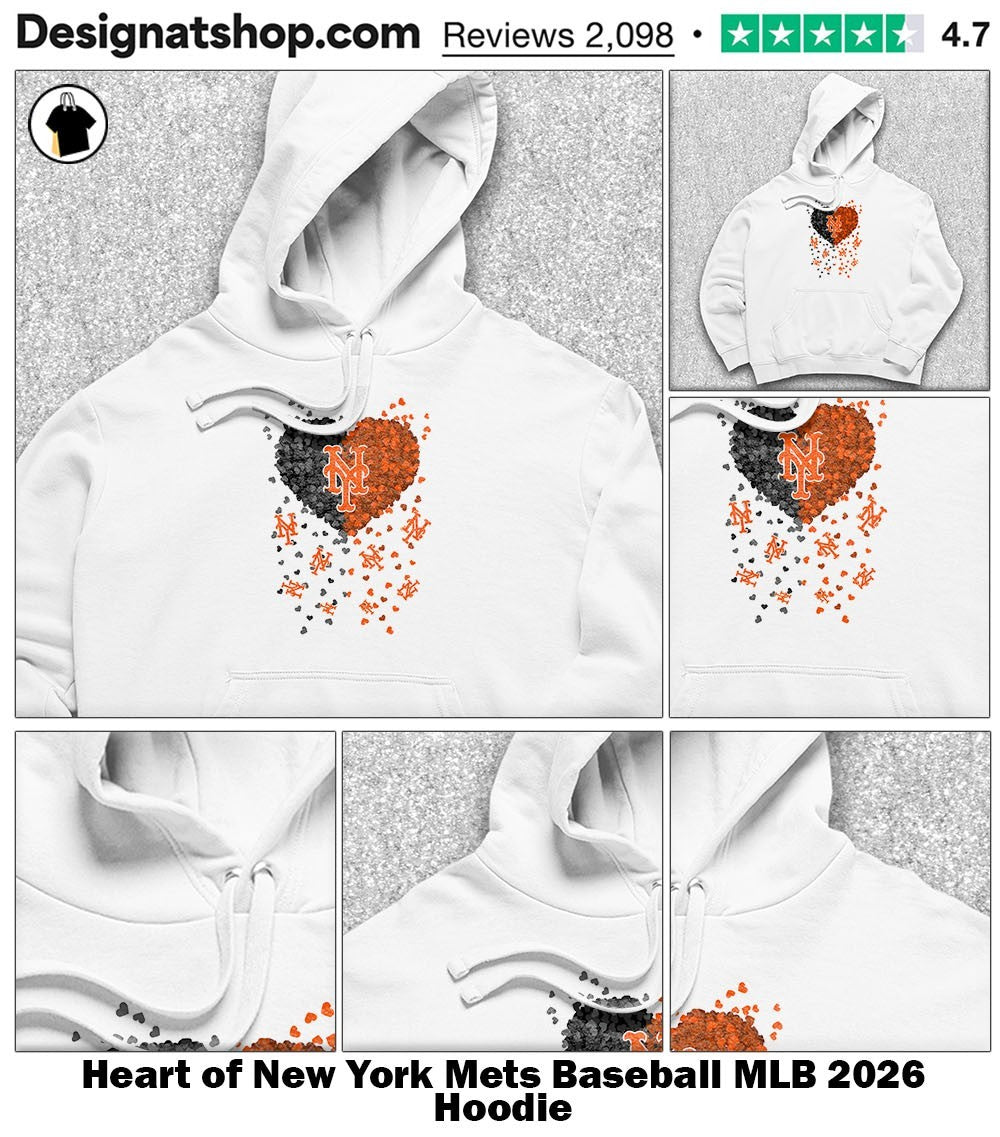 Heart of New York Mets Baseball MLB 2026 shirt