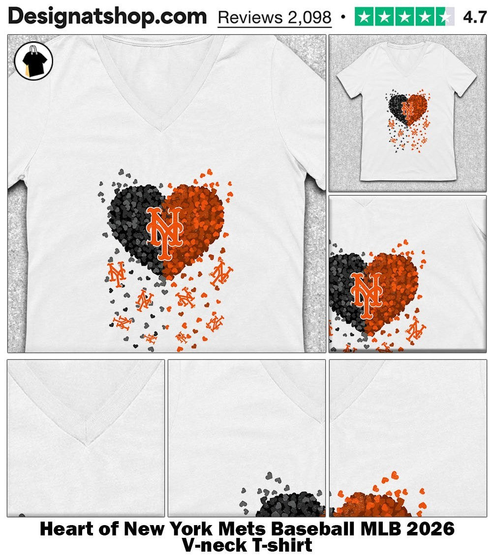 Heart of New York Mets Baseball MLB 2026 shirt