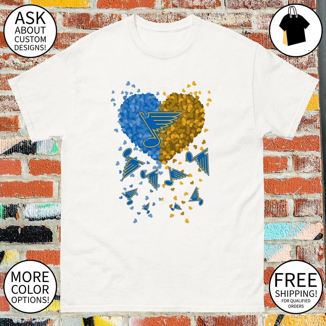 Heart of St. Louis Blues Hockey NHL 2026 shirt
