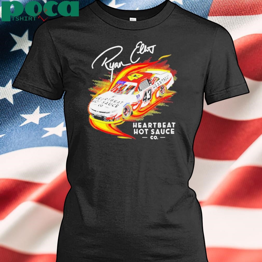 Heartbeat hot sauce Co Ryan car shirt