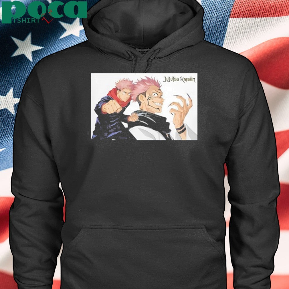 Heroes Inc Jujutsu Kaisen Itadori and Sukuna T-shirt
