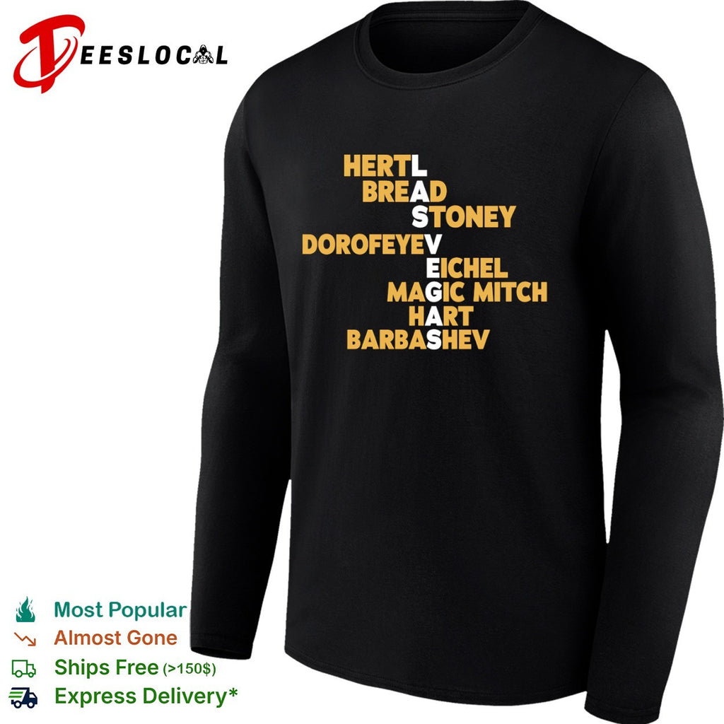 Hertl Bread Stoney Dorofeyev Eichel Magic Mitch Hart Barbashev Las Vegas Knights shirt