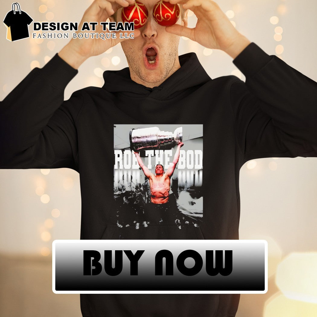 Hockey Player Stanley Cup Rob the Bod shirtless Carolina Hurricanes Stanley Cup Champions shirt