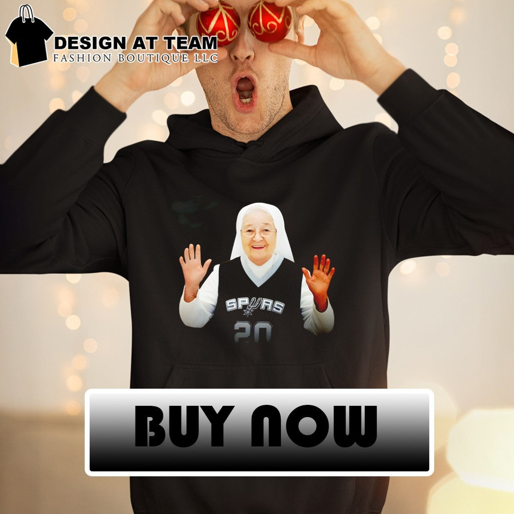Holy Spurs Nun Manu Ginóbili San Antonio Spurs Basketball NBA 2026 vintage shirt