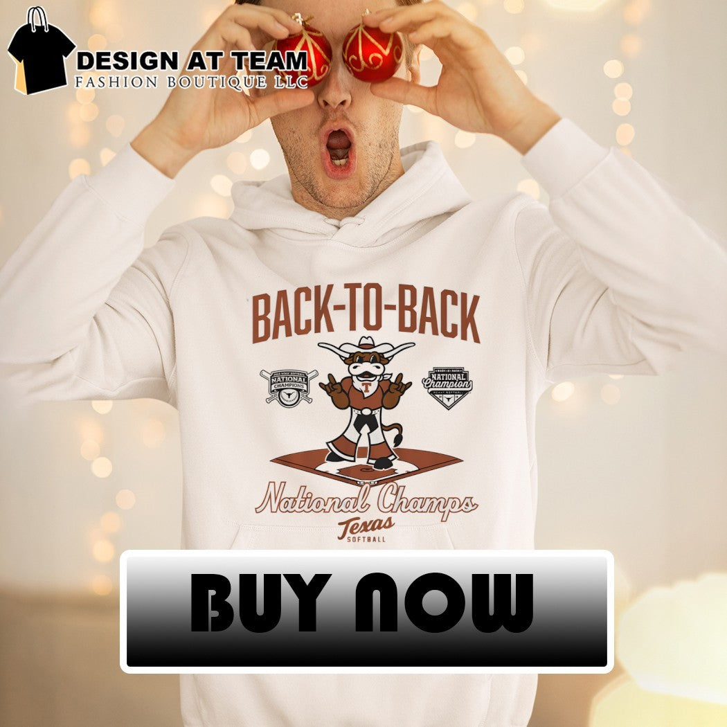Hook ’em Texas Longhorns Softball Back to Back National Champions 2026 NCAA logo shirt