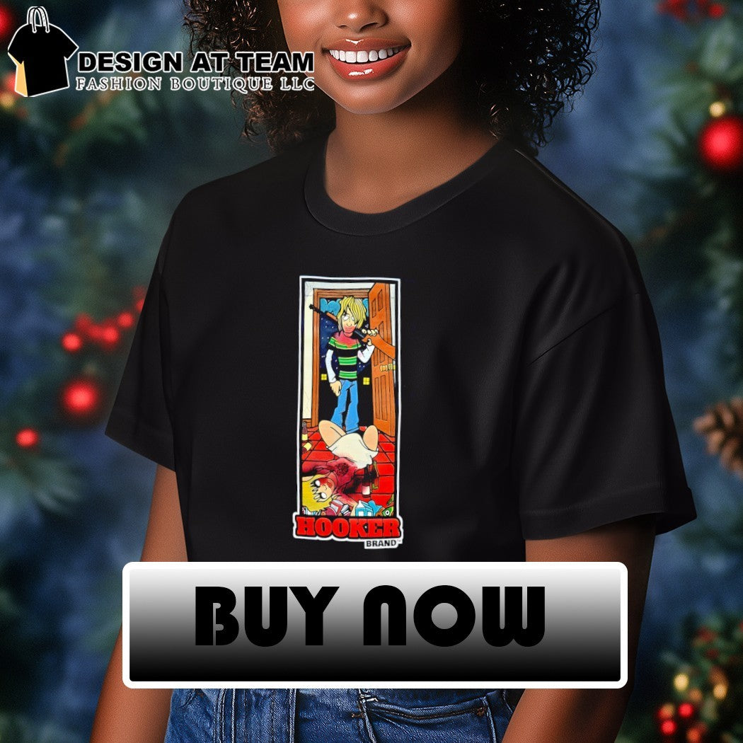Hooker Brand Kurt’s Revenge cartoon shirt