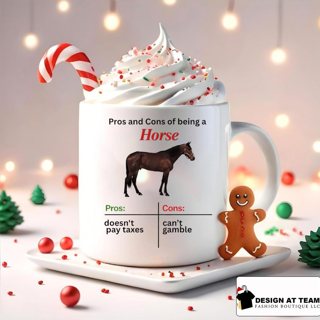 Horse pros and cons of being a horse pros doesn’t pay taxes cons can’t gamble shirt
