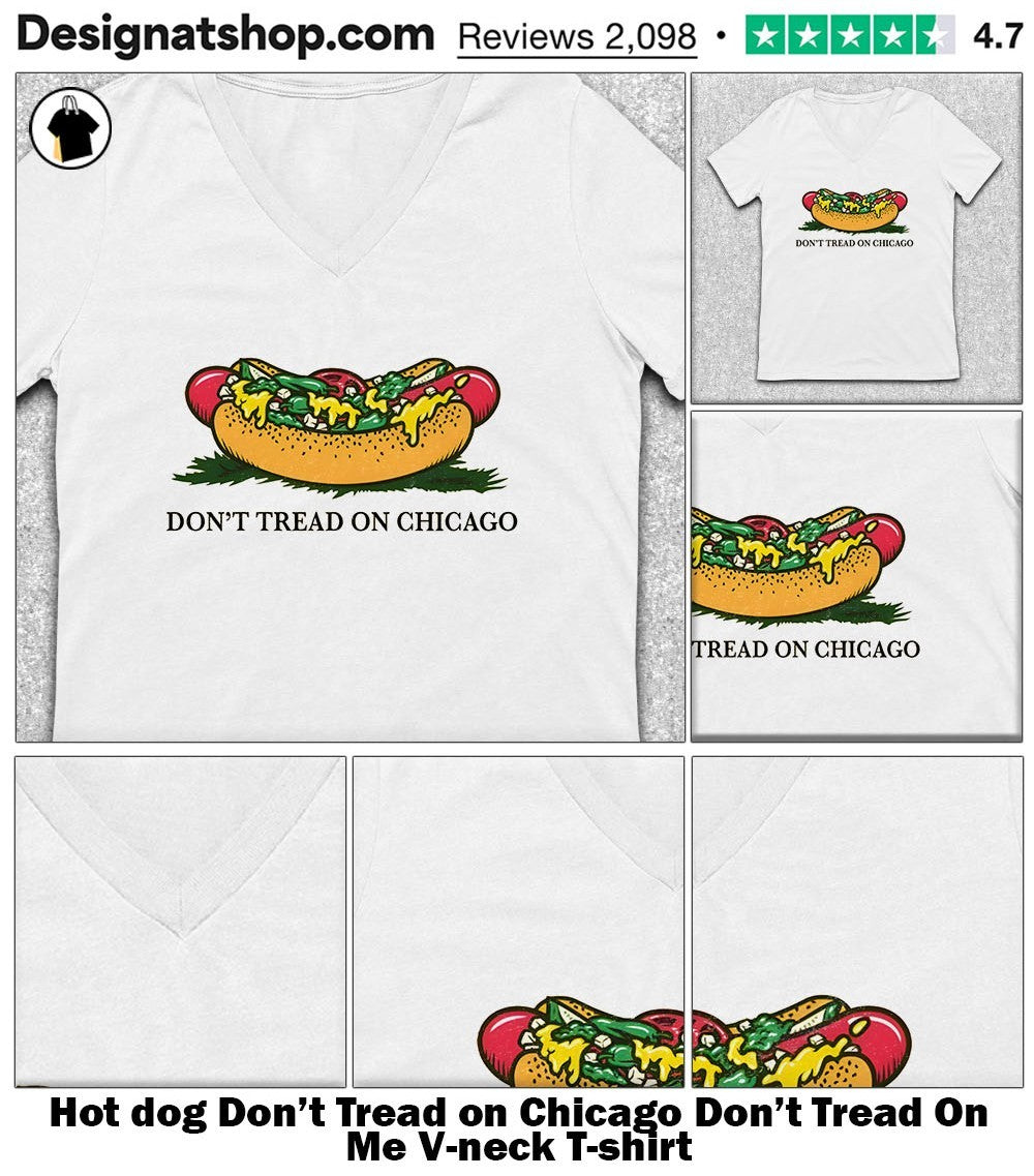 dog Don’t Tread on Chicago Don’t Tread On Me shirt